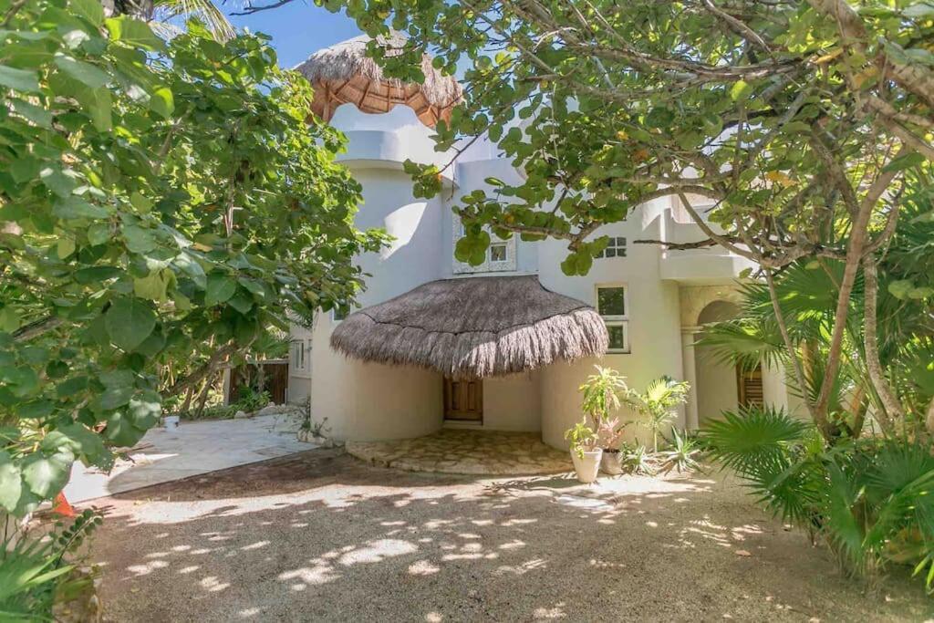 Luxury 5-Br Beachfront Home In Tulum Casa Sofia Gato Extérieur photo