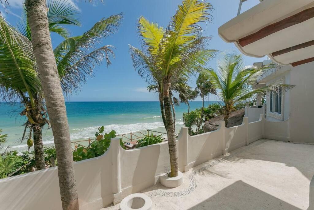 Luxury 5-Br Beachfront Home In Tulum Casa Sofia Gato Extérieur photo