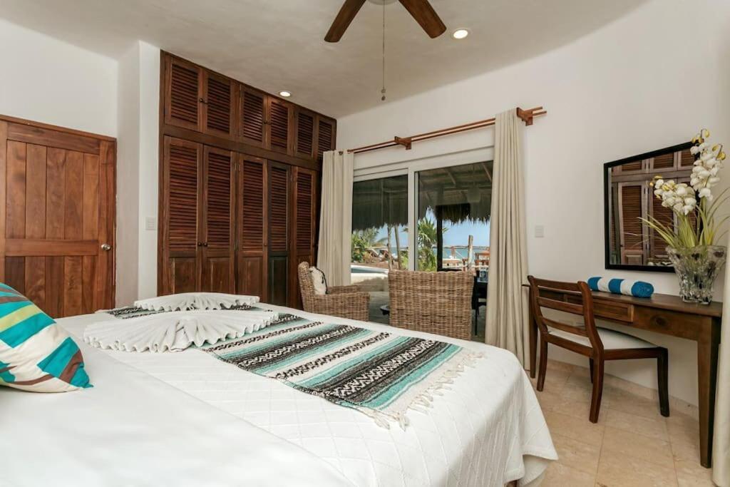 Luxury 5-Br Beachfront Home In Tulum Casa Sofia Gato Extérieur photo