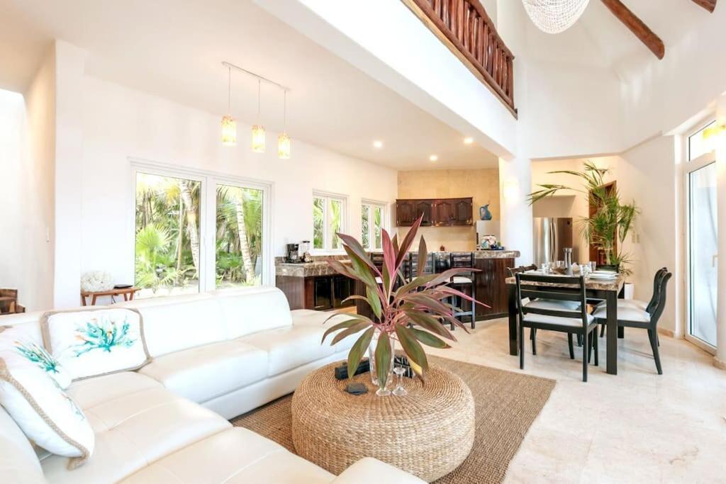 Luxury 5-Br Beachfront Home In Tulum Casa Sofia Gato Extérieur photo